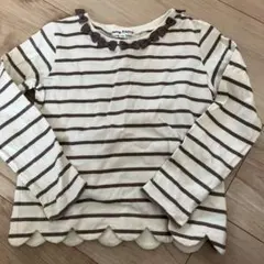 any FAM ストライプ 長袖カットソー 110