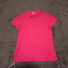 Puma 半袖ポロシャツ S ピンク