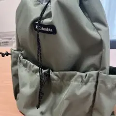 Columbia ドローストリングバッグ オリーブグリーン