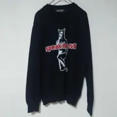 ヒステリックグラマー ニット ヒスガール original blues Sサイズ