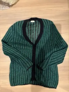 Saint Laurent ボーダーカーディガン Mサイズのサムネイル