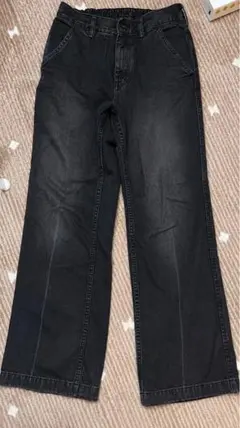 GU ブラック デニム パンツ Sサイズ