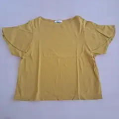 SPICK AND SPAN★半袖★カットソー★イエロー★綿麻★婦人服★Tシャツのサムネイル