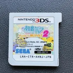 初音ミク Project Mirai 2 3DSカセット