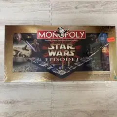 未開封 モノポリー スターウォーズ エピソード1 英語版 日本語説明書無し