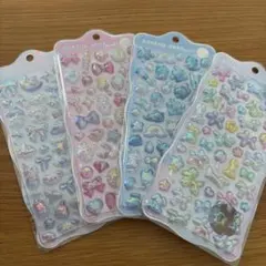 ボンボンドロップシール オーロラ オリジナル 4種セット【正規品 パティズ購入】