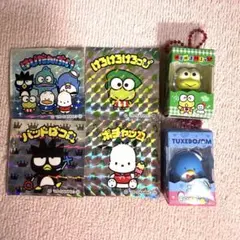 サンリオ　キャラクターズマンチョコ　シール　チョコボックス　チャーム