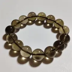 スモーキークォーツの大玉ブレスレット