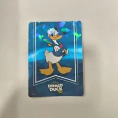 ドナルドダック 90周年記念ホログラムカード　プレゼント付き