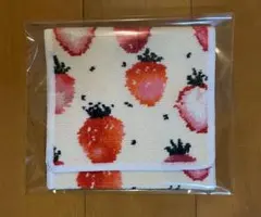 フェイラー　ストロベリードット　B品 　ハンカチポーチ　ラブラリー