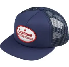 中古Supreme Authorized Dealer Cap ネイビー