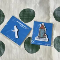 ムーミンバレーパーク ピンバッジ 2点