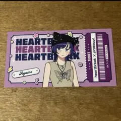 ふつうの軽音部 ふつ軽 藤井彩目 特典チケット風カード ポップアップ