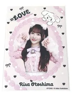 =LOVE 生写真 アーティストコラボ mikko 音嶋莉沙