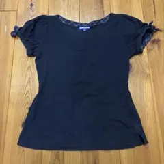 BURBERRY BLUE LABEL ネイビー 半袖カットソー