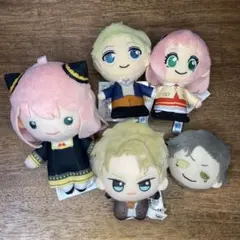 SPY×FAMILY ぬいぐるみ マスコット ×5個セット