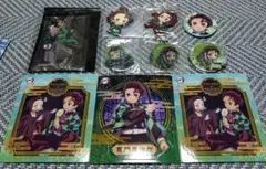 鬼滅の刃　竈門炭治郎　ラバーマスコット　アクリルキーホルダー　マグネット他②