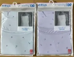 【新品未使用】ユニクロ　エアリズム　コットンブレンド　キャミソール　2枚セット