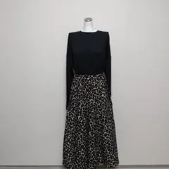 JOURNAL STANDARDreIumeジャガード タックスカートレオパード