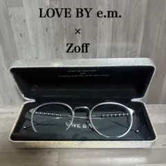 zoff love by e.m. twist シルバー 丸眼鏡 - メルカリ