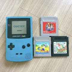 【動作品】ゲームボーイカラー 本体 ポケモン赤・ゼルダ・川のぬし釣り3 セット