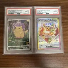 み*き様 ピカチュウ、イーブイex SAR PSA10鑑定品