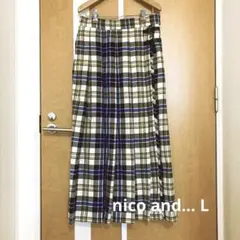 プリーツスカート ロング ロングスカート