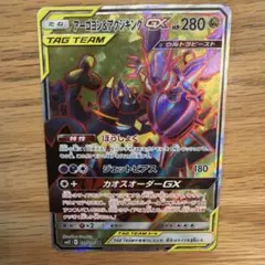 ポケモンカード アーゴヨン&アクジキングGX SRのサムネイル