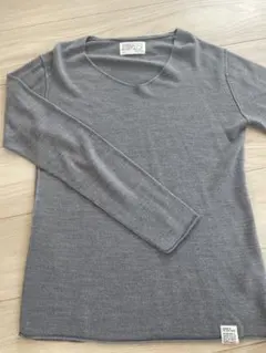 AZUL BY MOUSSY Vネック 長袖カットソー グレーのサムネイル