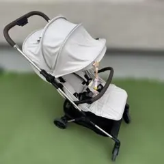 新品】matey メイティ ベビーカー Pro 4輪フリー ベージュ - メルカリ