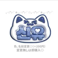 ТWS シニュ ぷっくりネームボード ネームボードオーダー ネムボ