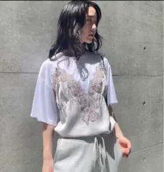 AMERI MEDI SATIN DOCKING TUNIC TEEのサムネイル