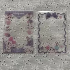 Lil ala mode キャミー ♡ ミニフォトが入るサイズのクリアスリーブ