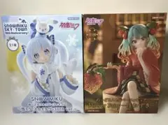 初音ミク　ぬーどるストッパー　フィギュア　2品セット