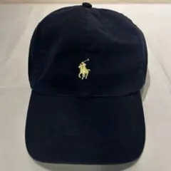 ポロラルフローレン キャップ 59cm ネイビー　ロゴ刺繍　メンズ　レディース