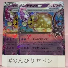 デデンネex テラスタル　RR 2枚　pcg702