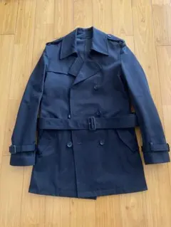 リチウムオムLITHIUM HOMMEブラック黒 トレンチコート 44 Sサイズ