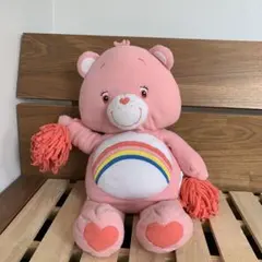 値下げ！70cm特大サイズ　ケアベア　チアベア♡