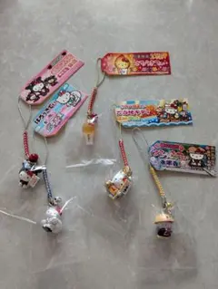 はろうきてぃ　ご当地キティ　根付け 5個まとめ売り