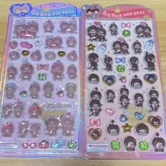 うるちゅるポップシール モンチッチ 2枚セット