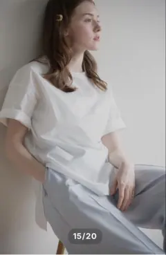 pois ポワ blouse tee ピンク - メルカリ