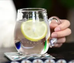 antiqua アンティカ カフェ グラス コップ マグカップ 硝子 3個セット