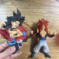 ドラゴンボール ゴジータ4と孫悟空 スーパーサイヤ人4セット