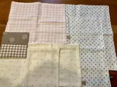 ハンドメイド ガーゼハンカチ5枚セット