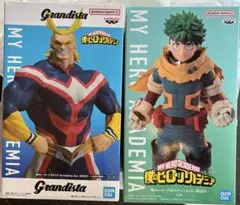 僕のヒーローアカデミア フィギュア 緑谷出久 オールマイト Grandista
