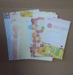 レターセット　便箋　封筒　お菓子　スイーツ　クラックス　平成レトロ