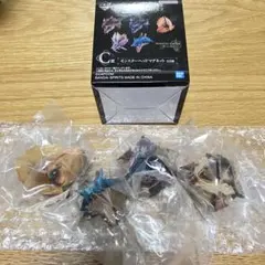 一番くじ モンスターハンターワイルズ C賞　モンスターヘッドマグネット　4種