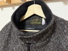 80s USA製 エディーバウアー ツイードジャケット グースダウンライナー付き