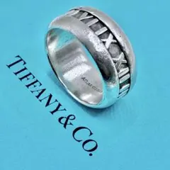 ティファニーアトラスリング 17号　新品仕上げ　無傷未使用に近い 中古・古着通販】TIFFANY & Co. (ティファニー) アトラス ワイド