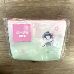 フリューくじ　忍たま乱太郎　ポーチ　潮江文次郎